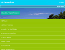 Tablet Screenshot of buziosonline.com.br